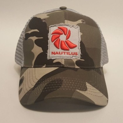 Czapka z daszkiem Nautilus Logo Trucker Hat – Grey Ghost